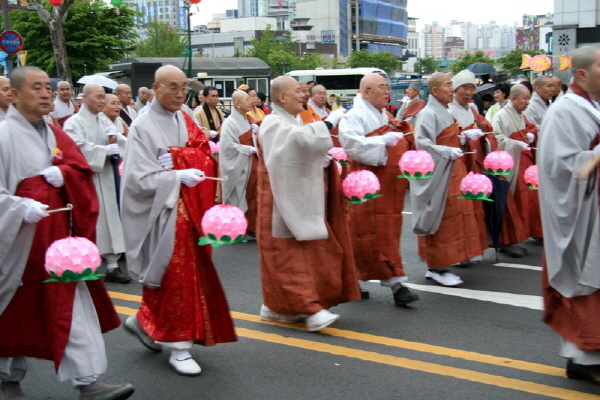2009년 연등제 - 원로스님들의행렬