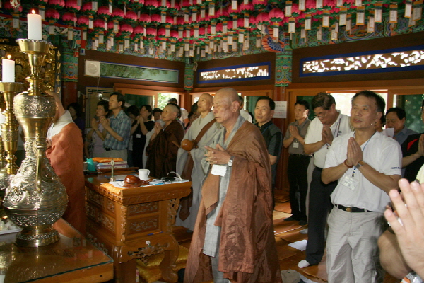 법흥사 구인사 사찰순례 - 법회