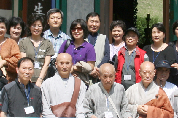 법흥사 구인사 사찰순례 - 단체얼굴